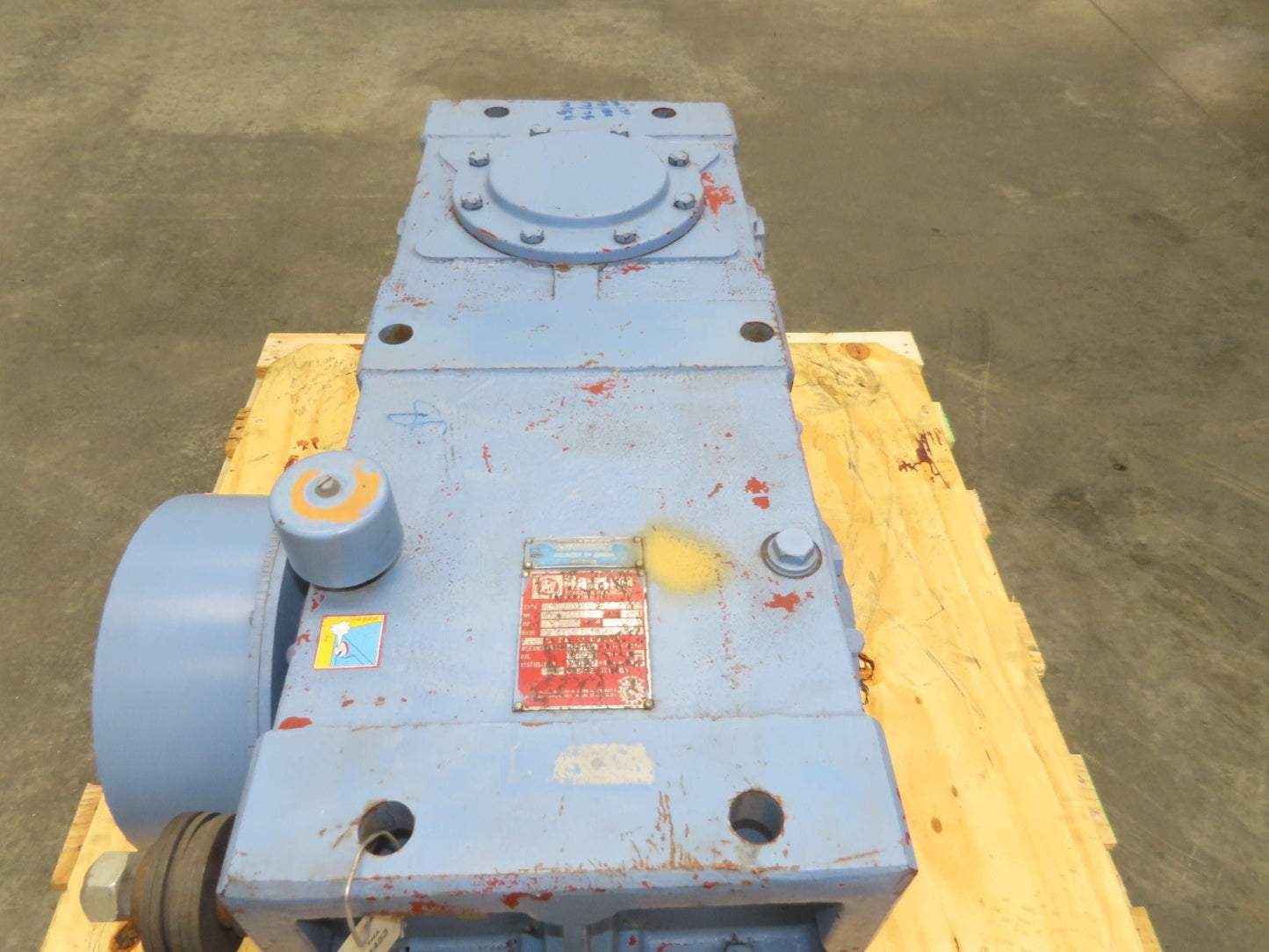 Hansen Transmission RLD43 ANN 90 Gear Reducer 88.5:1 Gearbox 53Hp 19.8 RPM