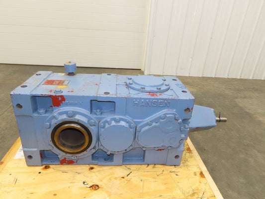 Hansen Transmission RLD43 ANN 90 Gear Reducer 88.5:1 Gearbox 53Hp 19.8 RPM