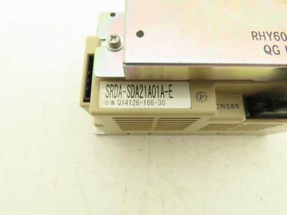 Yaskawa SRDA-SDA21A01A-E Servo Amplifier Ver 0100 DX100 DX200 9.6A Cont 21A Max