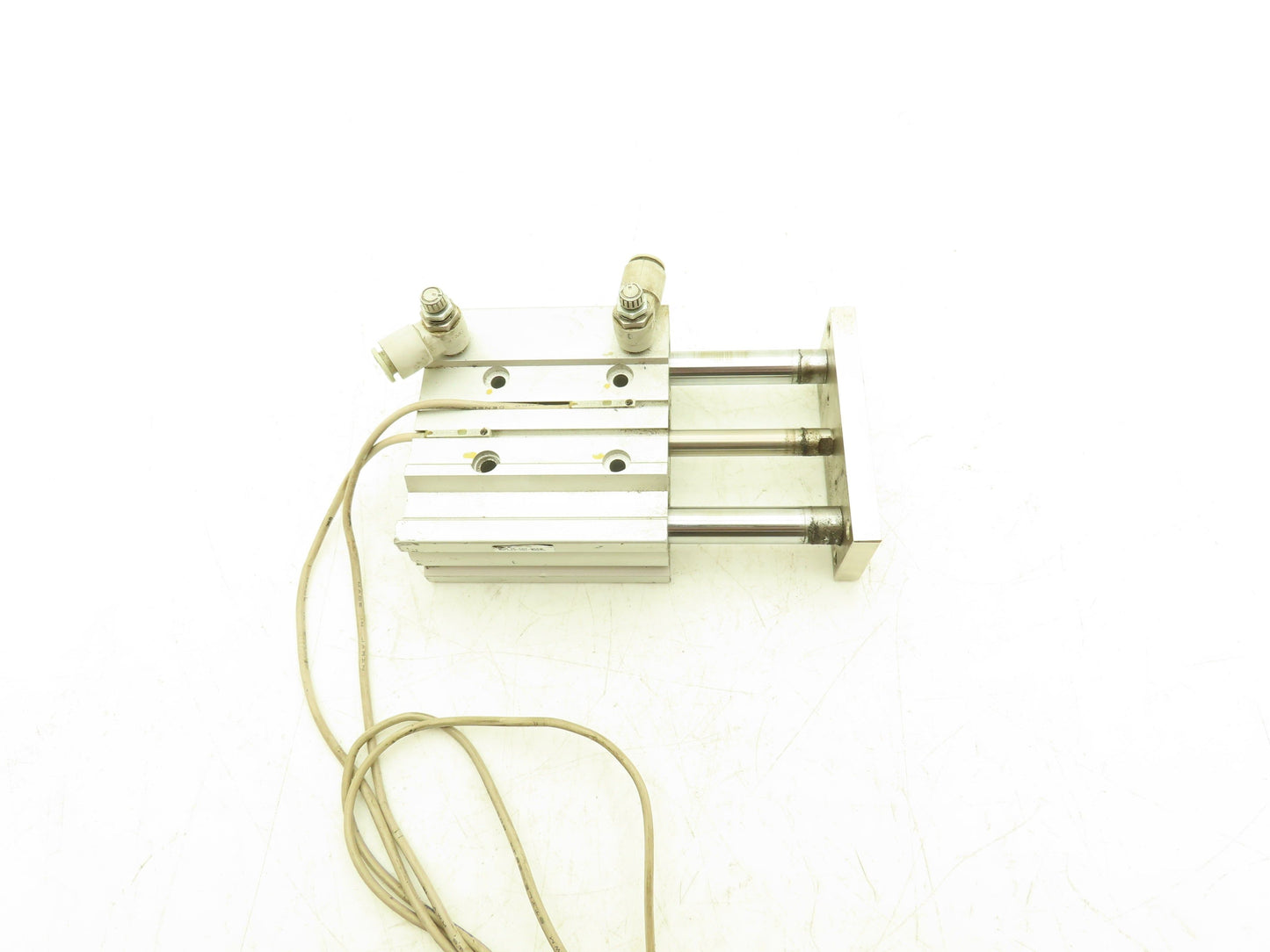 SMC Pneumatic Slide Bearing Guided Air Cylinder 25mm Bore 50mm Stroke