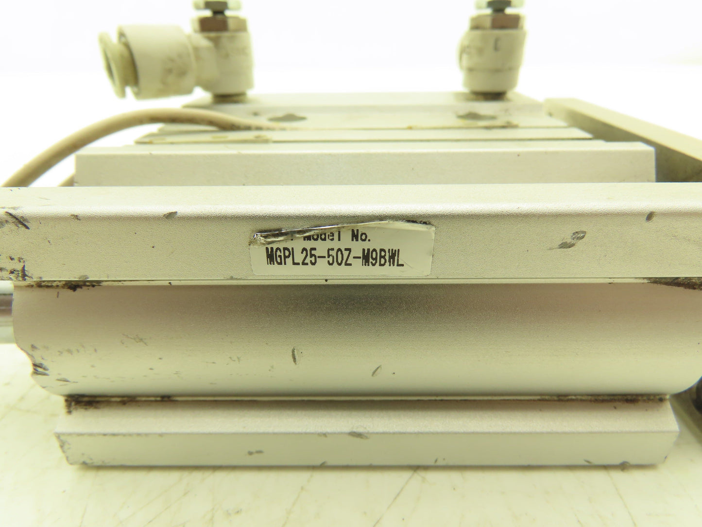 SMC Pneumatic Slide Bearing Guided Air Cylinder 25mm Bore 50mm Stroke