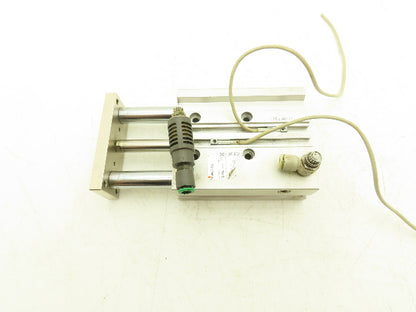 SMC Pneumatic Slide Bearing Guided Air Cylinder 25mm Bore 50mm Stroke