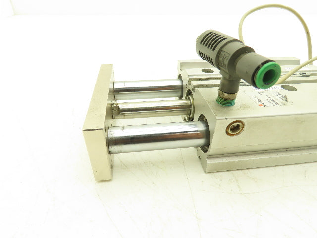 SMC Pneumatic Slide Bearing Guided Air Cylinder 25mm Bore 50mm Stroke