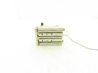 SMC Pneumatic Slide Bearing Guided Air Cylinder 25mm Bore 50mm Stroke