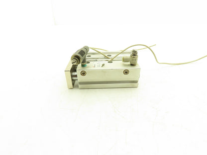 SMC Pneumatic Slide Bearing Guided Air Cylinder 25mm Bore 50mm Stroke