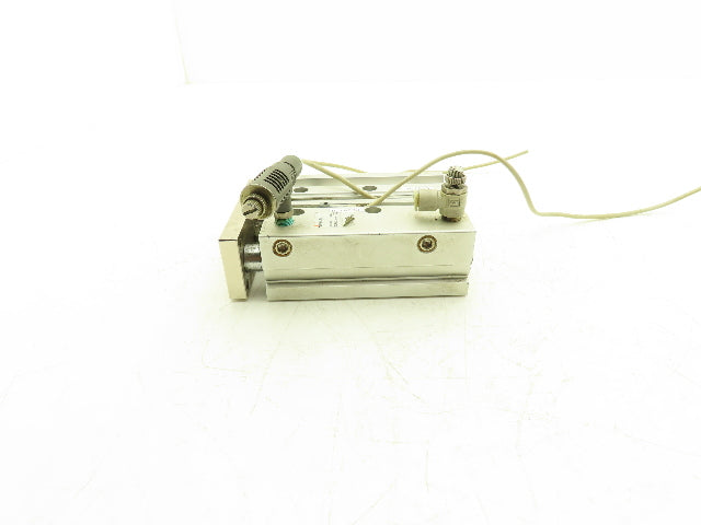 SMC Pneumatic Slide Bearing Guided Air Cylinder 25mm Bore 50mm Stroke