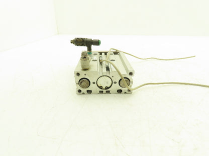 SMC Pneumatic Slide Bearing Guided Air Cylinder 25mm Bore 50mm Stroke