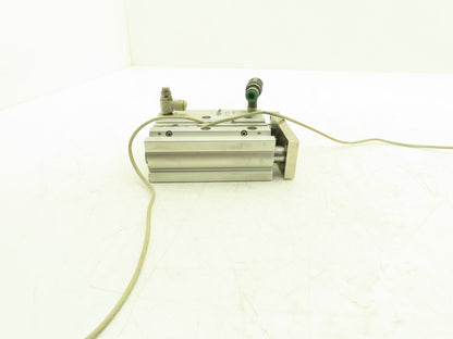 SMC Pneumatic Slide Bearing Guided Air Cylinder 25mm Bore 50mm Stroke