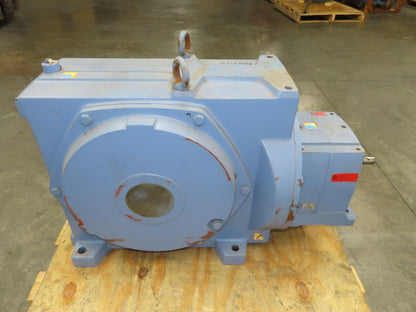 Hansen Transmission JKN83C43B Gear Reducer 1000:1 Gearbox 1.75 RPM RH Output