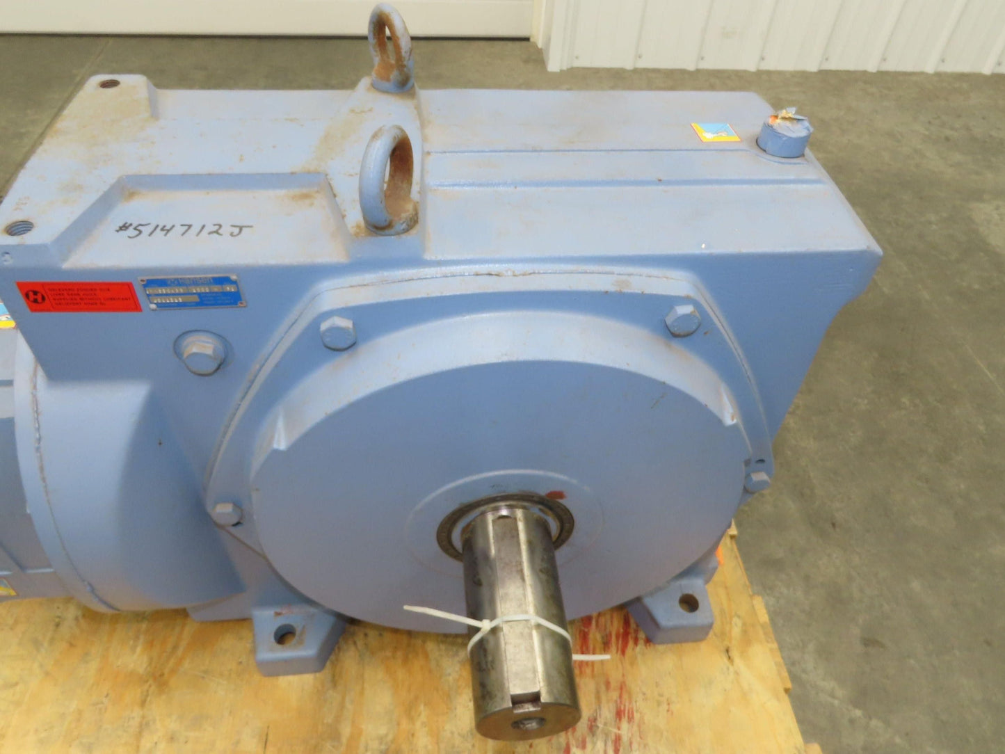 Hansen Transmission JKN83C43B Gear Reducer 1000:1 Gearbox 1.75 RPM RH Output