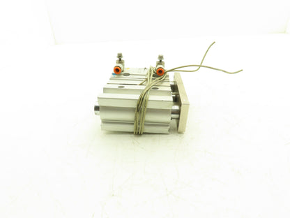 SMC Pneumatic Slide Bearing Guided Air Cylinder 40mm Bore 50mm Stroke