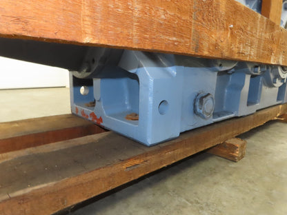 Hansen Transmission RLF43-BNR 112 Gear Reducer 111.18:1 Gearbox 97Hp 15.7 RPM