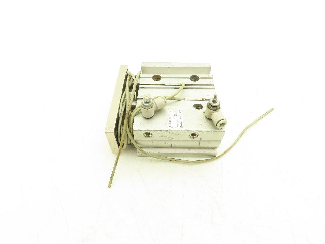 SMC Pneumatic Slide Bearing Guided Air Cylinder 40mm Bore 50mm Stroke