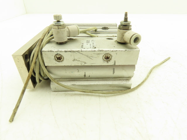 SMC Pneumatic Slide Bearing Guided Air Cylinder 40mm Bore 50mm Stroke