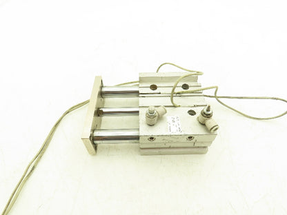 SMC Pneumatic Slide Bearing Guided Air Cylinder 40mm Bore 50mm Stroke