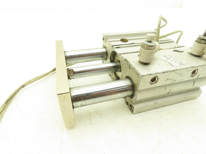 SMC Pneumatic Slide Bearing Guided Air Cylinder 40mm Bore 50mm Stroke