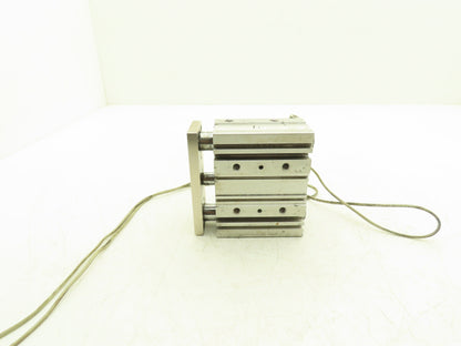 SMC Pneumatic Slide Bearing Guided Air Cylinder 40mm Bore 50mm Stroke