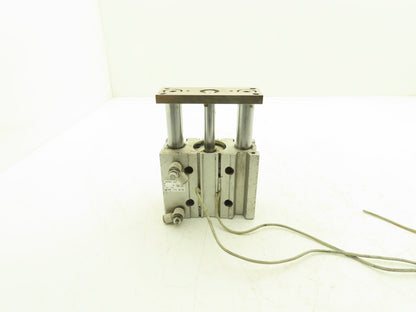 SMC Pneumatic Slide Bearing Guided Air Cylinder 40mm Bore 50mm Stroke