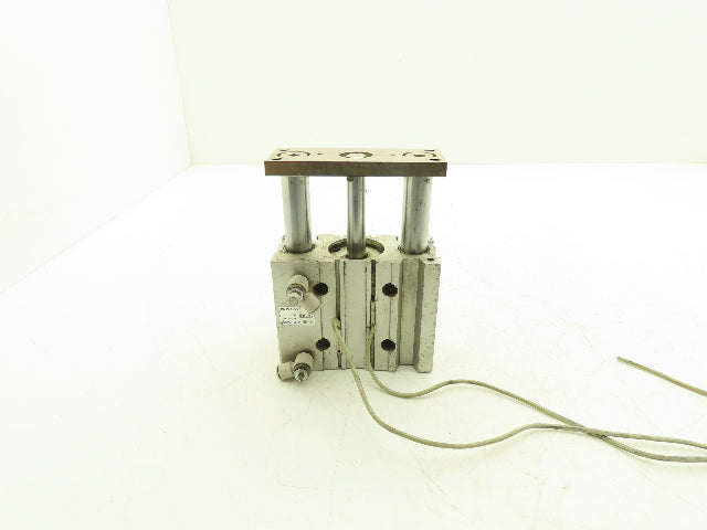 SMC Pneumatic Slide Bearing Guided Air Cylinder 40mm Bore 50mm Stroke