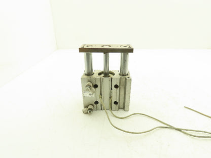 SMC Pneumatic Slide Bearing Guided Air Cylinder 40mm Bore 50mm Stroke