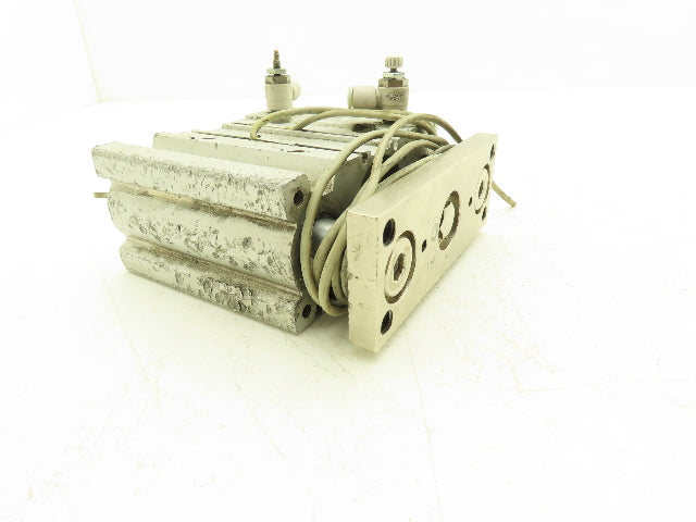 SMC Pneumatic Slide Bearing Guided Air Cylinder 40mm Bore 50mm Stroke