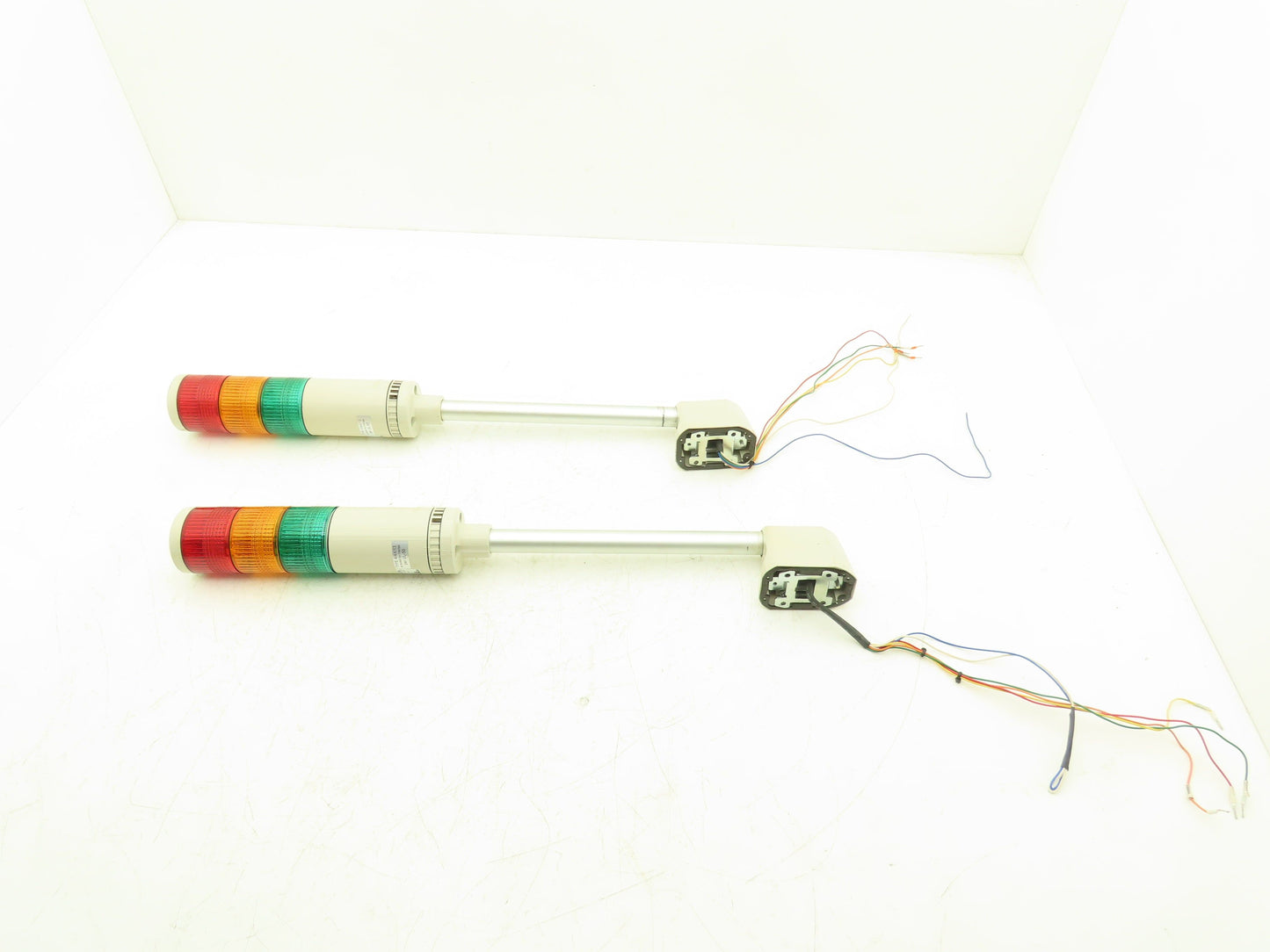 PatLite 4/4X/13 Signal Light Stack Tower Red Orange Green 24V AC/DC Lot of 2