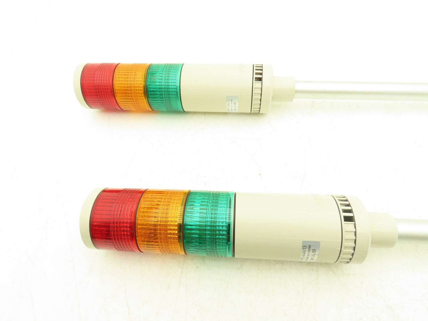 PatLite 4/4X/13 Signal Light Stack Tower Red Orange Green 24V AC/DC Lot of 2