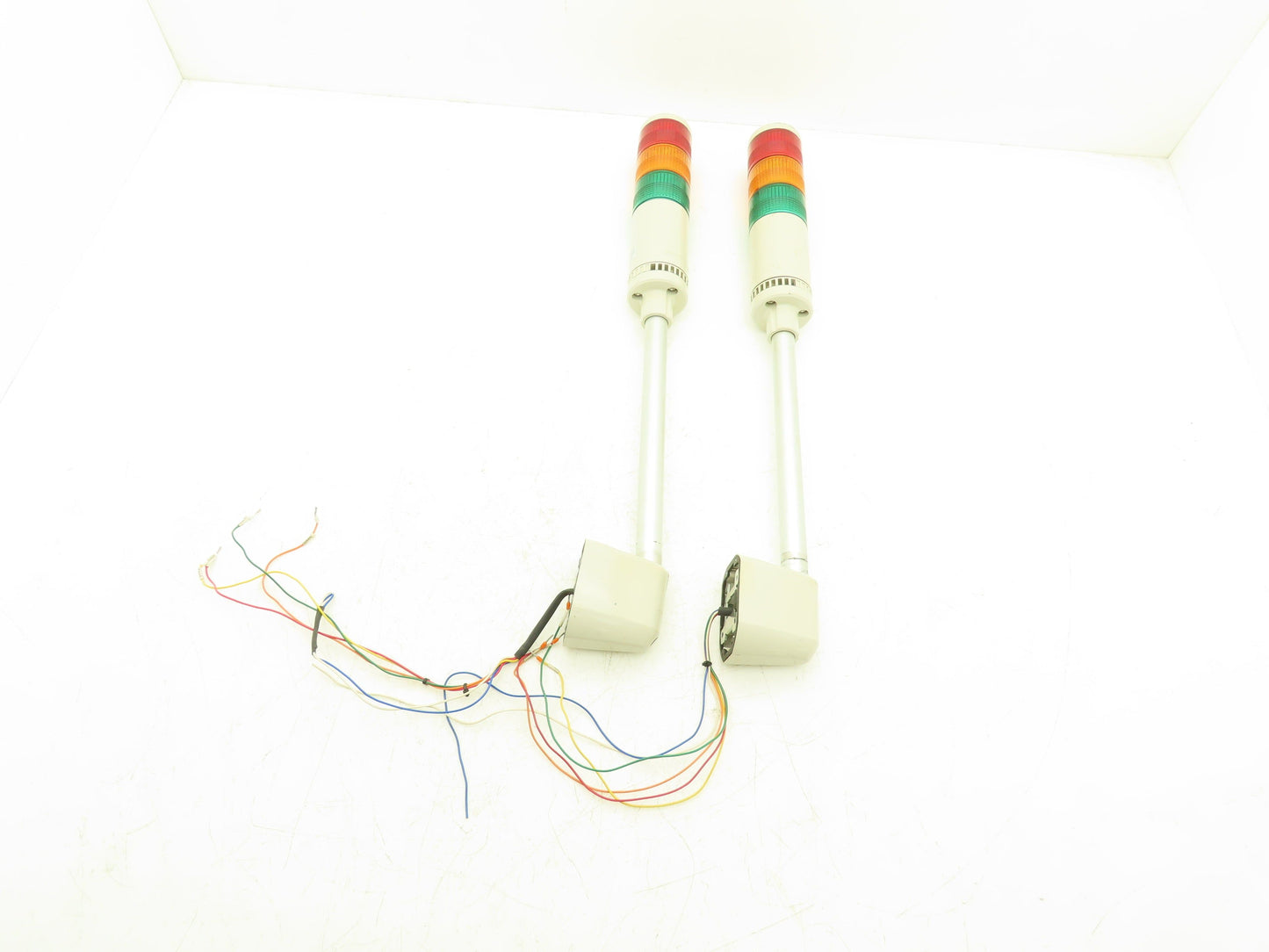 PatLite 4/4X/13 Signal Light Stack Tower Red Orange Green 24V AC/DC Lot of 2