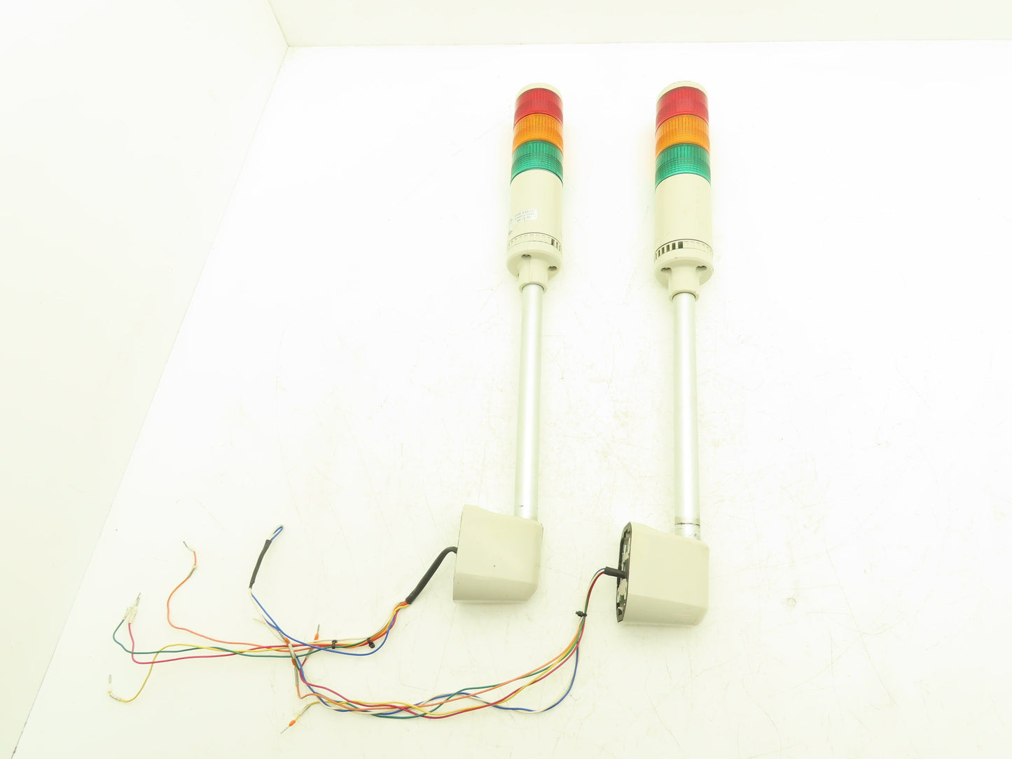 PatLite 4/4X/13 Signal Light Stack Tower Red Orange Green 24V AC/DC Lot of 2