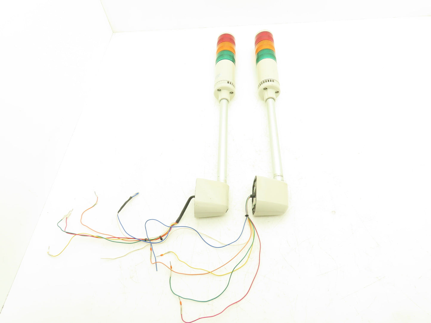 PatLite 4/4X/13 Signal Light Stack Tower Red Orange Green 24V AC/DC Lot of 2