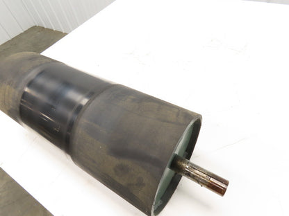 Hytrol 8"x 20.5" Center Drive Pulley for 24" Conveyor 1-3/16" Shaft B-02021-024