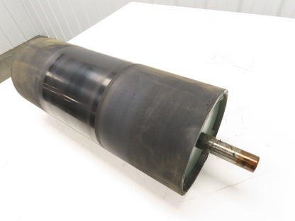 Hytrol 8"x 20.5" Center Drive Pulley for 24" Conveyor 1-3/16" Shaft B-02021-024