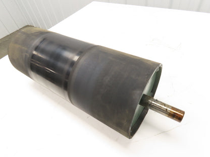 Hytrol 8"x 20.5" Center Drive Pulley for 24" Conveyor 1-3/16" Shaft B-02021-024