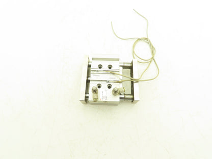 SMC Pneumatic Slide Bearing Guided Air Cylinder 40mm Bore 25mm Stroke