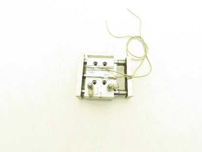 SMC Pneumatic Slide Bearing Guided Air Cylinder 40mm Bore 25mm Stroke