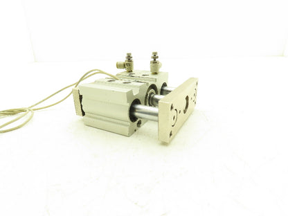 SMC Pneumatic Slide Bearing Guided Air Cylinder 40mm Bore 25mm Stroke