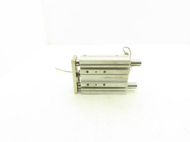 SMC Pneumatic Slide Bearing Guided Air Cylinder 32mm Bore 100mm Stroke