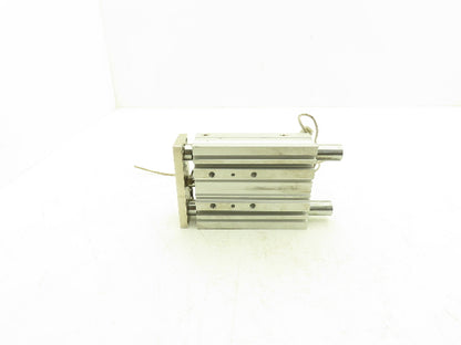 SMC Pneumatic Slide Bearing Guided Air Cylinder 32mm Bore 100mm Stroke