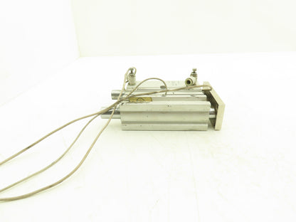 SMC Pneumatic Slide Bearing Guided Air Cylinder 32mm Bore 100mm Stroke