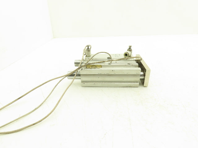 SMC Pneumatic Slide Bearing Guided Air Cylinder 32mm Bore 100mm Stroke