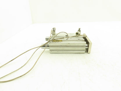 SMC Pneumatic Slide Bearing Guided Air Cylinder 32mm Bore 100mm Stroke