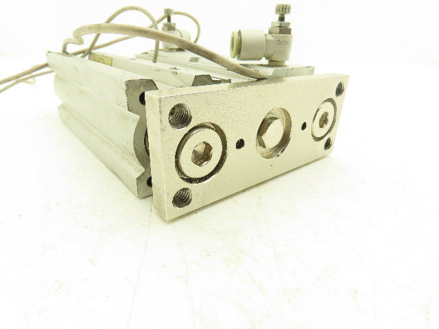 SMC Pneumatic Slide Bearing Guided Air Cylinder 32mm Bore 100mm Stroke