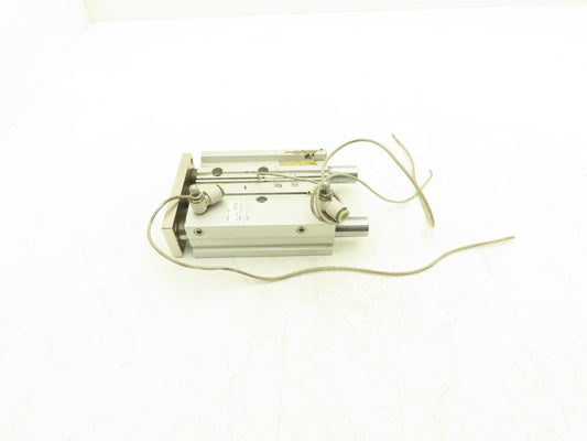 SMC Pneumatic Slide Bearing Guided Air Cylinder 32mm Bore 100mm Stroke