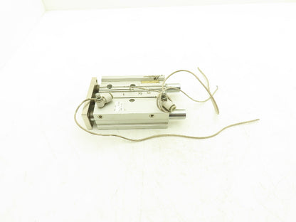 SMC Pneumatic Slide Bearing Guided Air Cylinder 32mm Bore 100mm Stroke