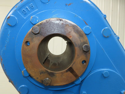 Morse 315 Shaft Mount Gear Reducer 25:1 Ratio 60Hp 70 RPM