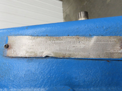 Morse 315 Shaft Mount Gear Reducer 25:1 Ratio 60Hp 70 RPM