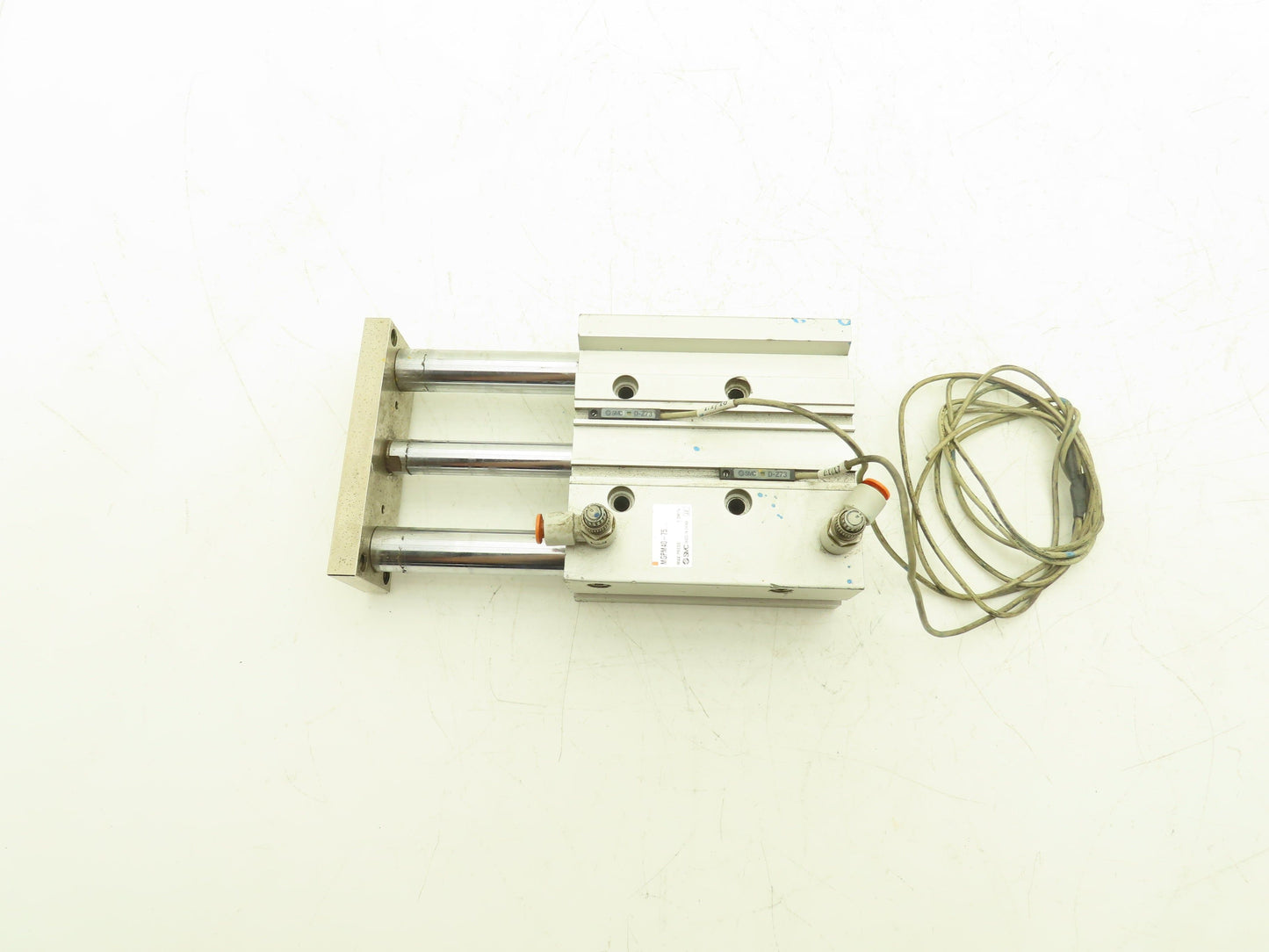 SMC Pneumatic Slide Bearing Guided Air Cylinder 40mm Bore 75mm Stroke