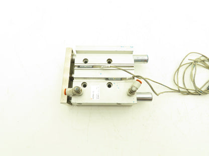 SMC Pneumatic Slide Bearing Guided Air Cylinder 40mm Bore 75mm Stroke