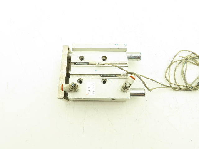 SMC Pneumatic Slide Bearing Guided Air Cylinder 40mm Bore 75mm Stroke