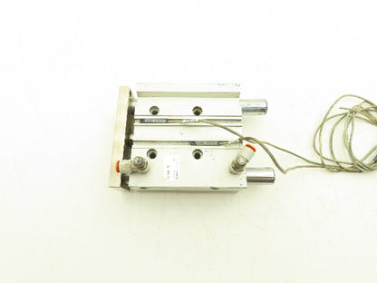 SMC Pneumatic Slide Bearing Guided Air Cylinder 40mm Bore 75mm Stroke